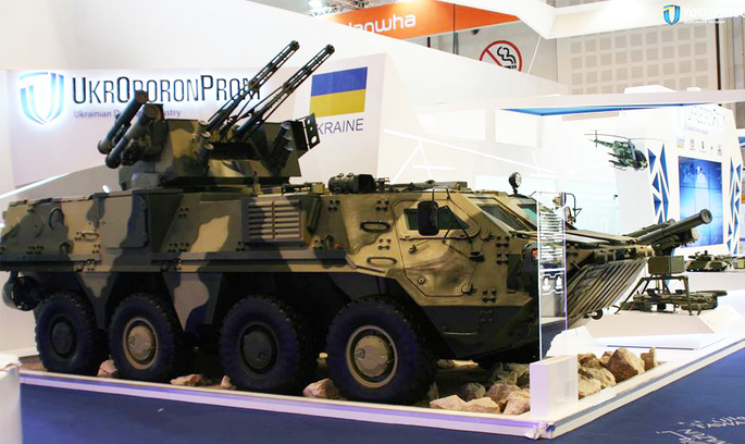 «Укроборонпром» передав Нацгвардії нові БТР